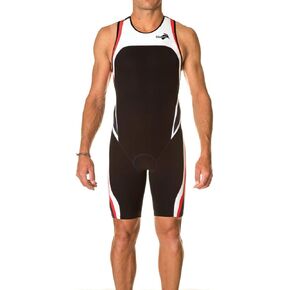 Kiwami Rio Amphibian Trisuit Black Red White - Trisuit - Triathlon Men - Tri Suits