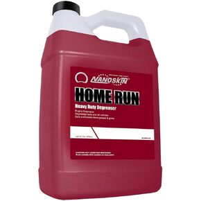 Nanoskin HOME RUN Heavy Duty Industrial Degreaser 1 Gallon – Removes Oil, Grease & Soil on Appliance, Grill, Stovetop, Concrete, Tool, Engine, Fiberglass, Aluminum, Stainless Steel & Kitchen Surface