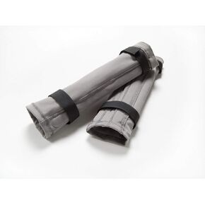 Tandem Sport Straighter Way Volleyball Training Aid - Volleyball Training Sleeves - Training for Passing and Setting Technique - 3 Levels of Resistance - Grey