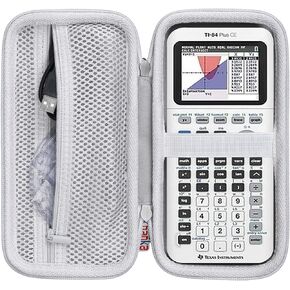 Khanka Hard Travel Case Replacement for Texas Instruments TI-83 Plus/TI-84 Plus/TI-84 Plus CE Color Graphing Calculator, Case Only (Infinitely Iris)