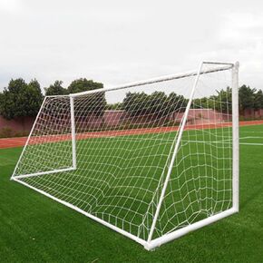 TEQIN Soccer Goal Net, 5.9 x 3.9ft Portable Folding Soccer Goal Set, Garden/Backyard/Indoor Net, Football Polyethylene Training Nets (Post Not Included)