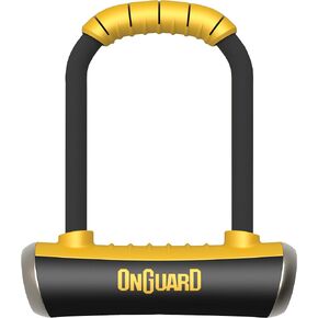 Onguard Pitbull Medium U-Lock (Black, 3.55 x 6.90-Inch)