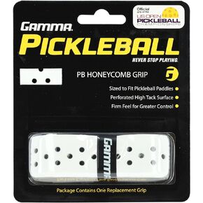 Gamma Sports Honeycomb-Cushion Grip for Pickleball Paddle, Pickleball Replacement Grip, Premium OG, Pickleball Equipment, 3 Colors, Moisture Wicking, Practice and Tournament Play