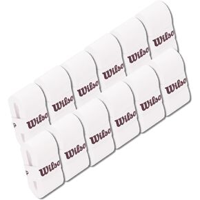 WILSON Pro Overgrip Comfort 12 Tennis Overgrip - White - repacked Singles in Saudi Arabia