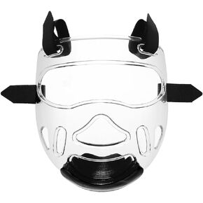 Adult Boxing Faceshield Taekwondo Sports Face Cover Sparring Face Guard Detachable Face Protector