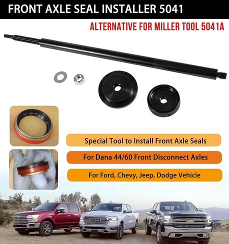 5041 Front Axle Seal Installer for Ford, Chevy, Jeep, Dodge with Dana 44/60 Front Disconnect Axles,5041 Axle Seal Installer and Adapter in Saudi Arabia
