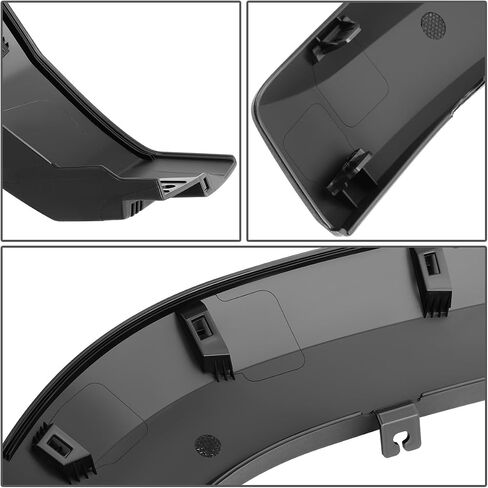DNA MOTORING Factory Style Wheel Fender Flares Compatible with 2016-2023 Toyota Tacoma, Matte Black, WF-81024-BK in Saudi Arabia