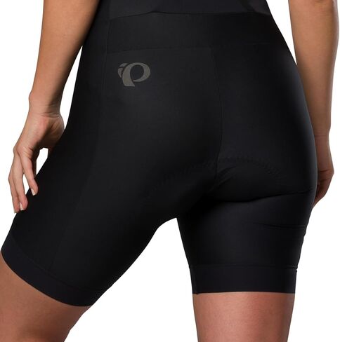 PEARL IZUMI Women's 8.5" Attack Bib Shorts, Reflective Elements with Silicone Gripper & Levitate Plus Chamois Pad in Saudi Arabia
