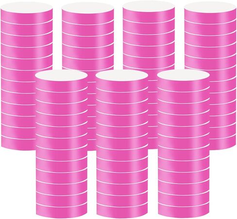 1400 Packs Paper Wristbands for Events, 7 Colors Waterproof Neon Party Wristbands Armband Paper Bracelets Identification Wristbands for Concert Club Bar Entrance Admission Party in Saudi Arabia