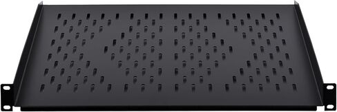 RackPath 1U Cantilever Universal Rack Shelf - 14in Deep – Rackmount Shelf for 19’’ AV/Network Equipment Racks – 55lbs Capacity - 2Pack in Kuwait