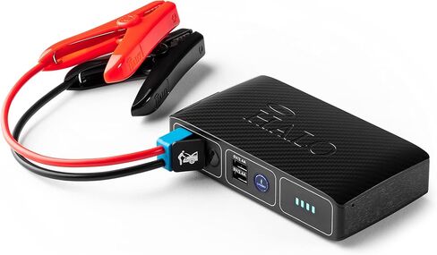 HALO Bolt Compact Portable - Car Battery Jump Starter with 2 USB Ports to Charger Devices, Portable - Rose Gold & Bolt Mini Jumper Cables for Bolt 57720, HALO Bolt ACDC 58830, HALO Bolt ACDC Wireless in Saudi Arabia