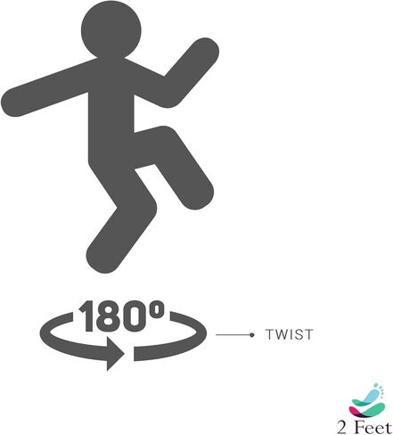 جورب بطول 2 قدم للرقص على الأرضيات الملساء | فوق الأحذية الرياضية، وتدويرات وانعطافات سلسة للرقص بأناقة على الأرضيات الخشبية | حماية الركبتين (فوشيا، أزرق فاتح، رمادي فاتح، أسود) in Kuwait