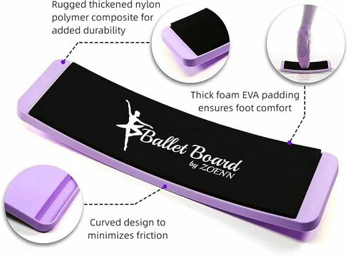 Turn-Board Dancers Turning Boards - Figure Skating Spinner, Improving Turning Skills, Balance and Posture, Turning Boards for Dancers, Skating, Gymnasts & Cheerleaders in Kuwait