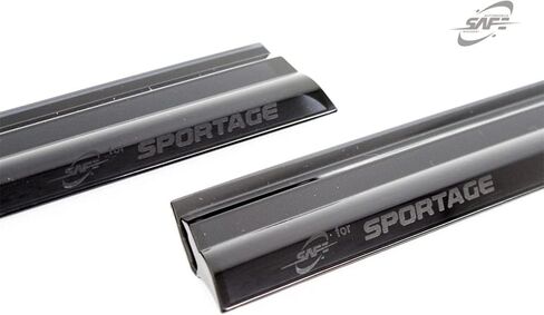 Safe Smoke Window Visor Sun Rain Vent Guard 4 Pcs Set Out Channel Visor Compatible with Kia Sportage (Sportage 2011~2016 Smoke) in Kuwait