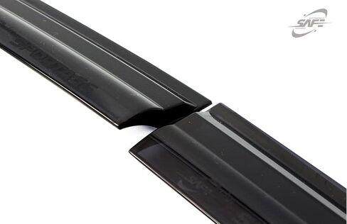 Safe Smoke Window Visor Sun Rain Vent Guard 4 Pcs Set Out Channel Visor Compatible with Kia Sportage (Sportage 2011~2016 Smoke) in Kuwait