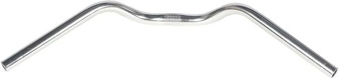 SENQI Mountain Bike Road Bike Handlebar Vintage Style Riser Bar Aluminum Alloy (25.4MM x 560MM,580MM,600MM, Silver) in Saudi Arabia