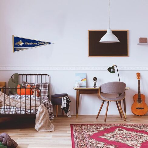 Rico Industries NCAA Classic 12" x 30" Felt Wall Décor Pennant - Great for Home/Bed Room/Man Cave Décor in Kuwait