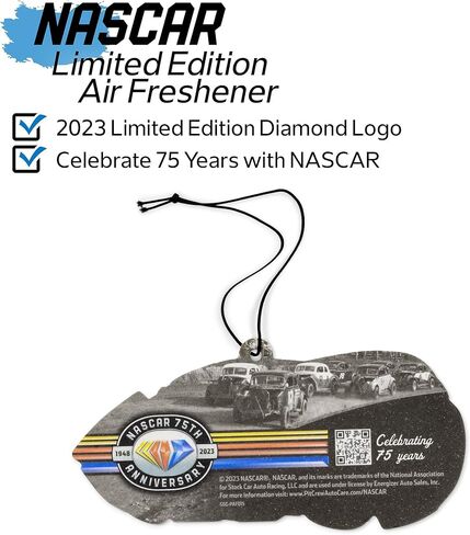 ناسكار - إصدار محدود للذكرى السنوية 75 - معطر هواء للسيارات - مون شاين فروست (ناسكار) (ناسكار/10 قطع) in Kuwait