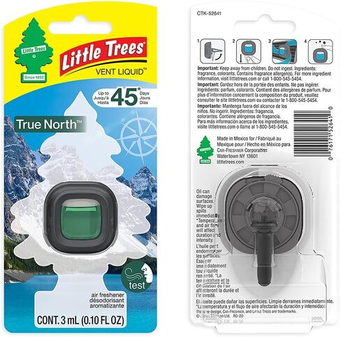 معطر هواء السيارة من ليتل تريز. يوفر سائل التهوية رائحة طويلة الأمد للسيارة أو المنزل. أضف لمسة من الأشجار الصغيرة إلى فتحة التهوية الخاصة بك. ترو نورث، 4 معطرات جو in Kuwait