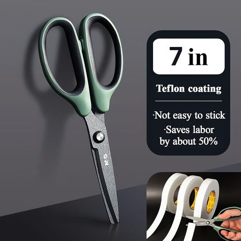 Scissors Multipurpose Craft Scissors Bulk 3-Pack, Sharp Blade Shears, Easy Grip Handles, 6.3" Stainless Steel Shaft Scissors for Office Home School Classroom Kid Sewing Fabric Craft Supplies (Black) in Saudi Arabia