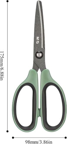 Scissors Multipurpose Craft Scissors Bulk 3-Pack, Sharp Blade Shears, Easy Grip Handles, 6.3" Stainless Steel Shaft Scissors for Office Home School Classroom Kid Sewing Fabric Craft Supplies (Black) in Saudi Arabia