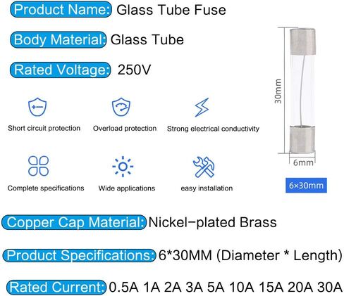 16 AWG Gauge ATC/ATO Fuse Inline Automotive Fuse Holder for Automotive Car Motorcycle(10pcs) in Kuwait