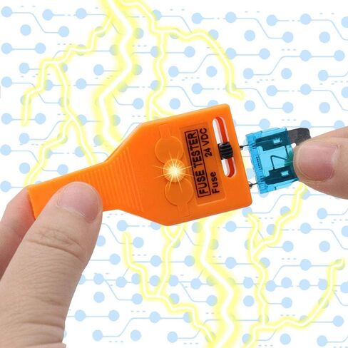 16 AWG مقياس ATC/ATO فيوز حامل فيوز السيارات المضمن للسيارات والدراجات النارية (10 قطعة) in Kuwait