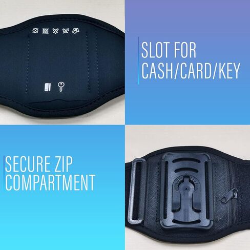 Running Phone Holder - Phone Armband for iPhone - Cell Phone Holder for Exercise & Walking in Saudi Arabia