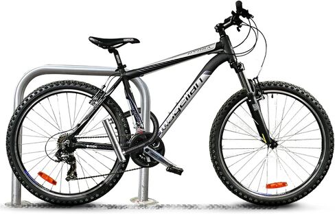 قفل U للدراجة شديد التحمل غير قابل للقطع من الفولاذ المقاوم للصدأ ومضاد للسرقة، خيارات قفل مجمعة للدراجة النارية والدراجة النارية وبوابة باب الدراجة - 3 مفاتيح متضمنة (L) in Kuwait