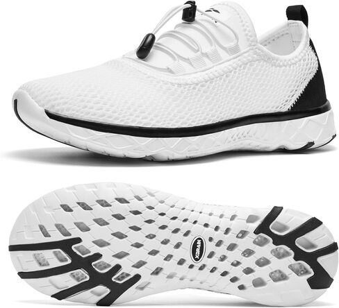 ALEADER Men's Stylish Water Shoes, Quick-Dry Xdrain Water Sneakers, Lightweight & Comfort Footed in Kuwait