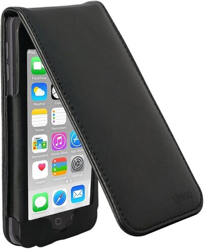 Leather Flip Case for iPod touch 5/6/7th generations (Vegan Leather) in Saudi Arabia