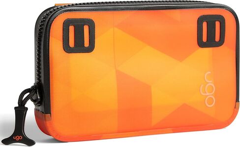 حافظة هاتف مقاومة للماء من ugo wear - حقيبة جافة عائمة عالمية للهواتف المحمولة - حقيبة حماية شفافة - متوافقة مع شاشة اللمس - هاتف 2.0 أسود Geo - يناسب الهواتف المحمولة حتى 7 بوصات in Kuwait