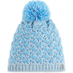 Spyder Women's Brrr Berry Lined Knit Pom Ski Beanie