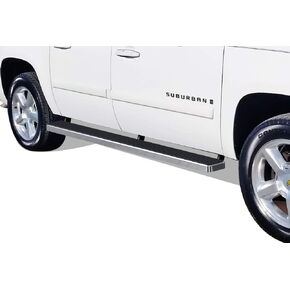 APS Premium 6in Stainless Steel Running Boards Compatible with Chevy Avalanche Suburban GMC Yukon XL 00-20