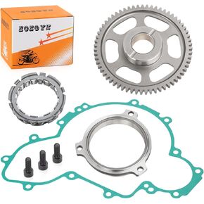 One Way Bearing Starter Clutch Idler Gear Gasket Kit for Polaris RZR 900 XP 2011-2012 RZR 900 XP 4 2012 6230467 1204184