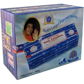 Sai Baba Nag Champa Incense 1,000 Gram (1,000g - 4 packs)