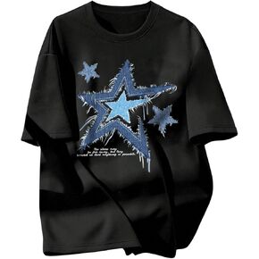 Boy's Casual Tropical Letter Print T Shirt Short Sleeve Crew Neck Drop Shoulder Tee Tops