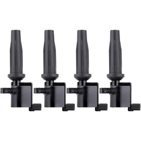 SCITOO Pack of 4 Ignition Coil Pack for Ford for Mercury for Mazda Escape Tribute Focus Mariner for Transit Connect OE Part Numbers DG507 DG541 DG504 DG501 FD505 C1453 4M5G12A366BC