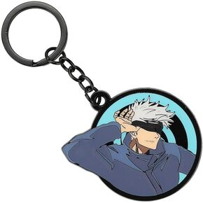 Bioworld Jujutsu Kaisen Satoru Goju 1.75" X 1.75" Keychain