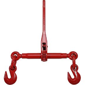 US Cargo Control Ratchet Load Binders for 3/8 Inch Grade 70 Chain and 1/2 Inch Grade 43 Chain - 9,200 LBS Working Load Limit, (4-Pack) Chain Binders, Ratcheting Design Reduces Chance of Recoil
