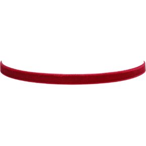 RareLove Red Choker Necklace Tiny Red Velvet Choker Necklace for Women Witch Vampire Costume Accessories Gothic Jewelry