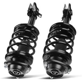A-Premium Rear Pair (2) Complete Strut & Coil Spring Assembly Compatible with Subaru Forester 1998 1999 2000 2001 2002, Driver and Passenger Side