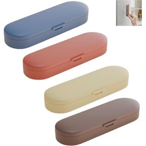 4Pcs Magnetic Pill Organizer Small Portable Pill Vitamin Case Travel Fitness Pocket Pill Box Attach to Refrigerator Treadmill