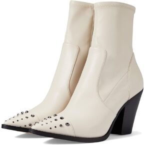 Michael Kors Dover Heeled Bootie Light Cream 6.5 M in Saudi Arabia