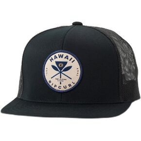 Rip Curl Destinations Trucker Hat, Mesh Back Cap, Snapback for Men, Adjustable