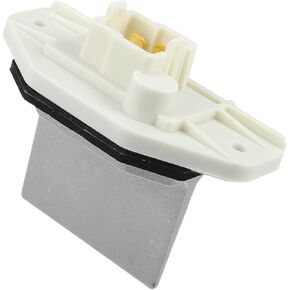 Motoforti HVAC Blower Motor Resistor, AC Blower Control Module, for Acura TL 1999-2003, Metal Plastic, No.79330S0KA01, White Silver Tone