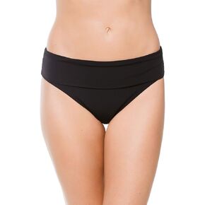 Icon Fold Over Brief Swim Bottom (IC06FB) S/Black