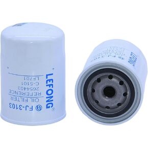 FJ-3103 Oil Filter Replace 2654403, 7W2327, 7W-2327, 51806, P554403, BT216, LF701, W940/24 Compatible With Perkins Engine/Caterpillar Engine