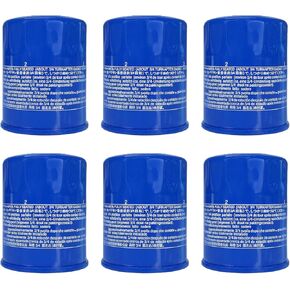 (6 Pack) 15400-PLM-A01,15400-PLM-A02 Oil Filter For Honda GX610 GX620 GX630 GX660 GX670 GX690 Engine Part # 15400-P0H-305PE, 15400-PLM-A01PE, 15400-ZJ1-004