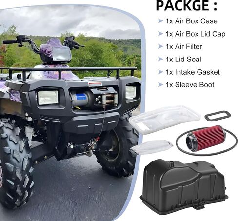 طقم غطاء صندوق مرشح الهواء لـ Polaris Sportsman 400 450 500 Scrambler 500 Trail Boss Blazer 330 Worker 500 2001-2013 5433387 5432868 7080595 in Saudi Arabia